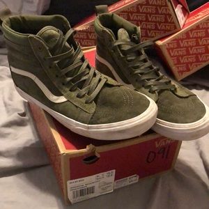 Moss/Military Winter Vans